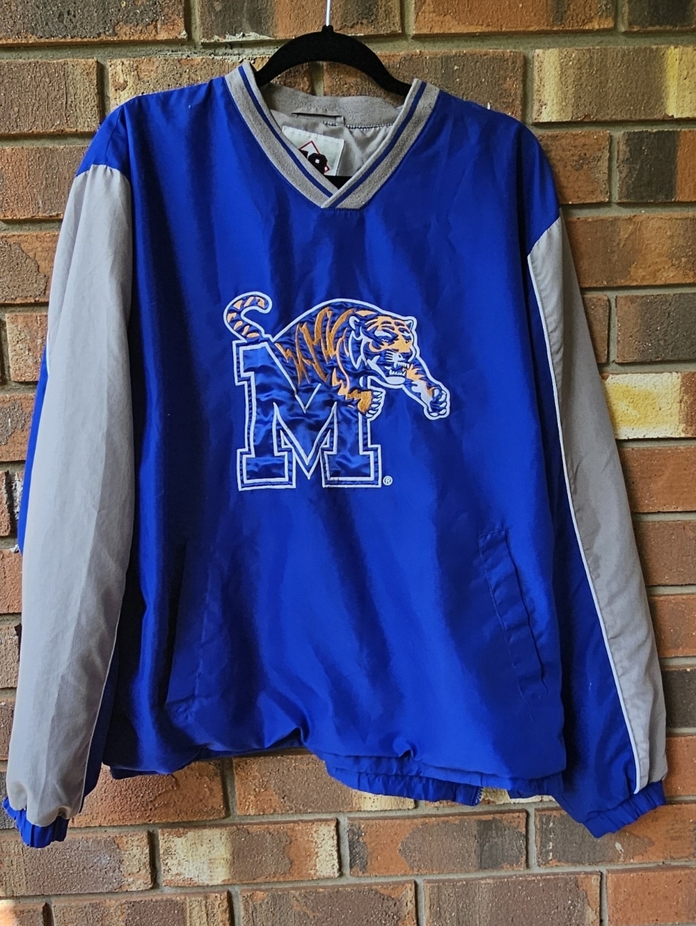 Memphis Tigers Vintage Pullover Windbreaker